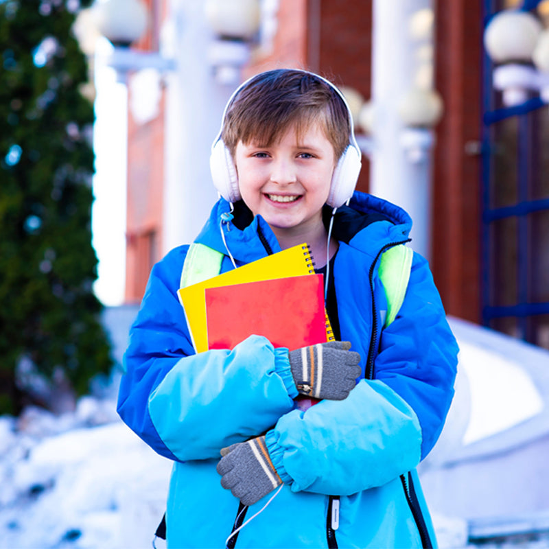 Load image into Gallery viewer, 3 Pairs Kids Knitted Gloves Winter Touch Screen
