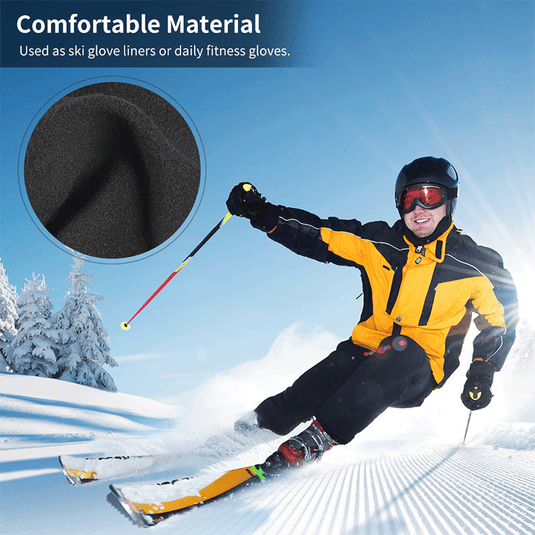 Atarni Adults Cycling Anti-Slip Mittens Touchscreen Winter Men Women Gloves