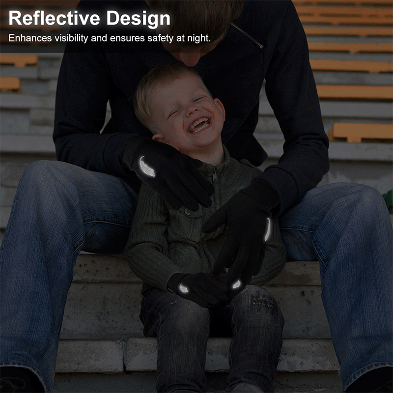 Load image into Gallery viewer, Atarni Adults Cycling Anti-Slip Mittens Touchscreen Winter Men Women Gloves