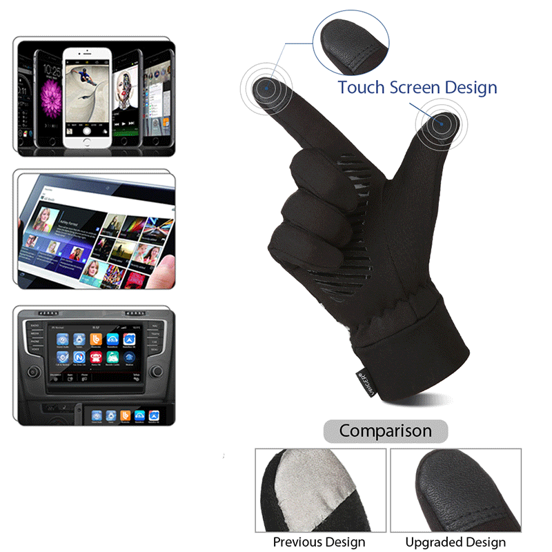 Load image into Gallery viewer, Atarni Adults Winter Cycling Gloves Touch Screen