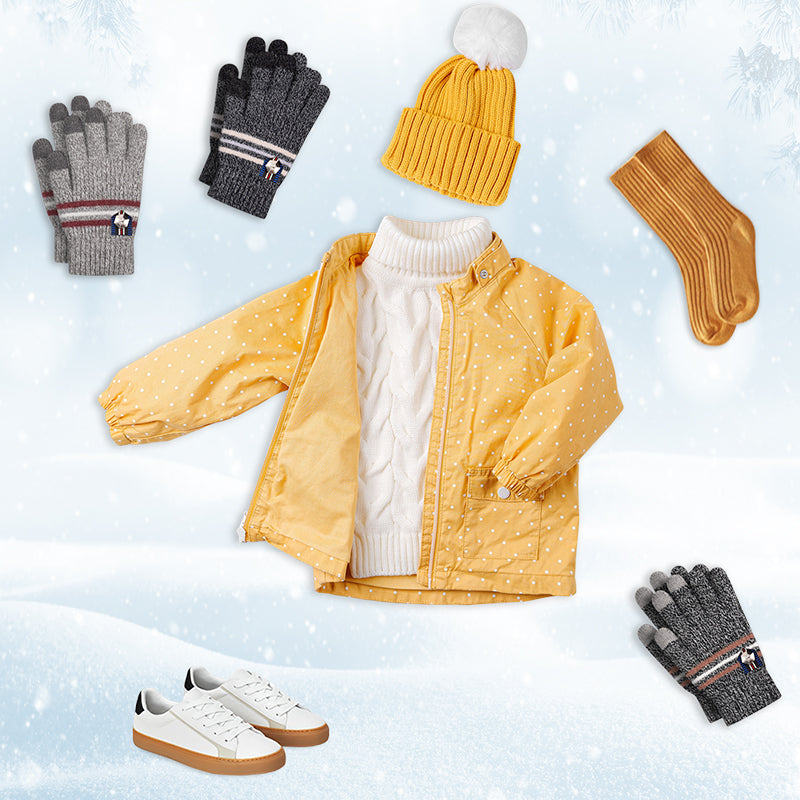 Load image into Gallery viewer, 3 Pairs Kids Knitted Gloves Winter Touch Screen