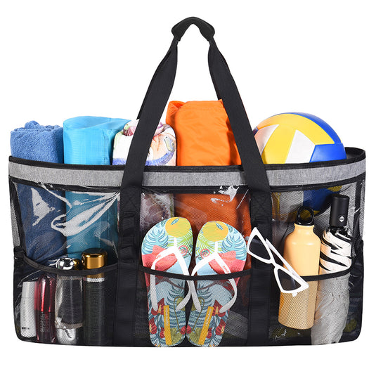Summer PVC Shoulder Bag Women Transparent Clear Shopping Bag Female Beach  Vacation Handbag Large Capacity Composite Bags