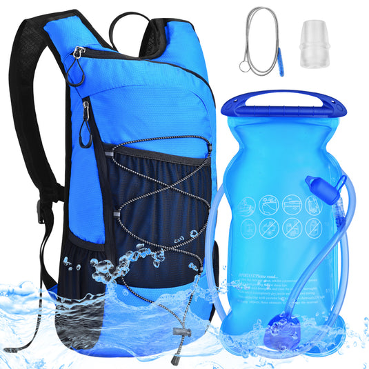 2L Water Bladder Hydration Waterproof Backpack