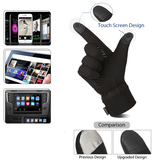 Atarni Adults Winter Cycling Gloves Touch Screen