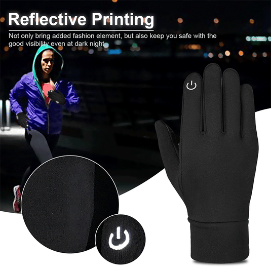 Atarni Adults Warm Gloves Winter Touch Screen Mittens