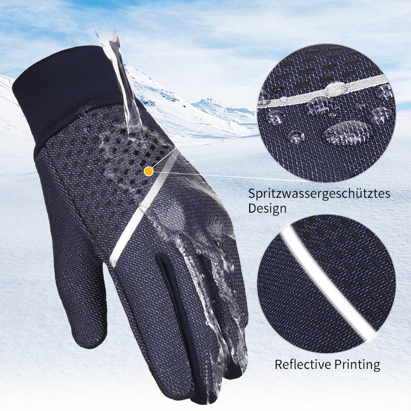 Load image into Gallery viewer, Kid Warm Waterproof Gloves Aged 4-12 Touchscreen Winter Toddler Mittens Cycling Anti-Slip
