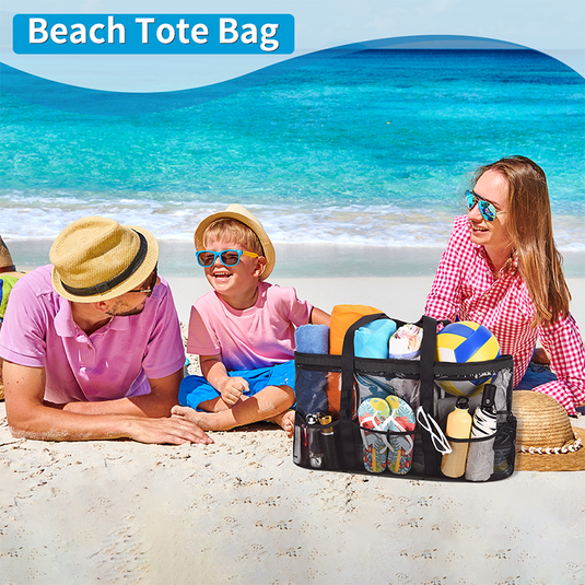 Large Mesh Bag for Beach, Picnic